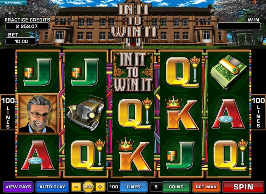Мир богатсва и красивой жизин откроет слот «In It To Win It» на портале Вулкан казино